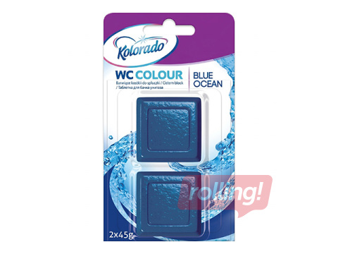 Kapslid tualetipoti paagile Kolorado WC Colour Ocean, 2x45g
