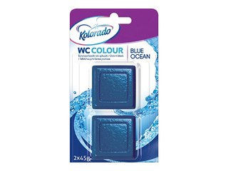 Капсулы для бачка унитаза Kolorado WC Colour Ocean, 2x45г
