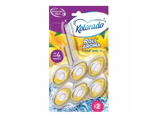 Toilet block Kolorado Roll Aroma Lemon duopack, 2x51g