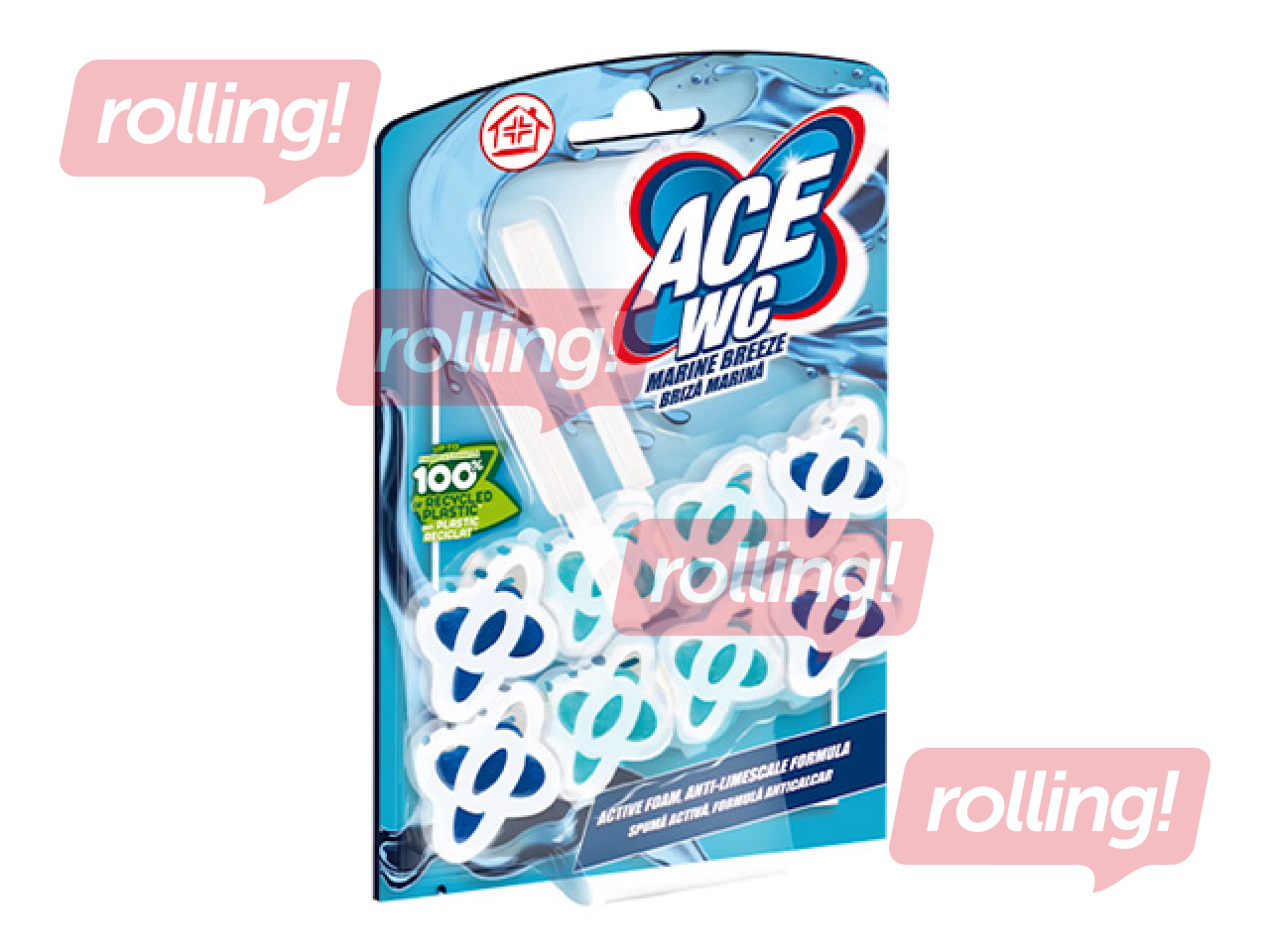 WC-puhastusplokk ACE Marine Breeze, 2x48g