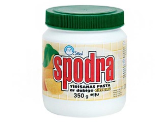 Абразивная паста Spodra с натуральным лимонным ароматом,350г