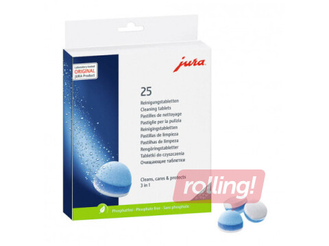 Puhastustabletid JURA, 25 tk.