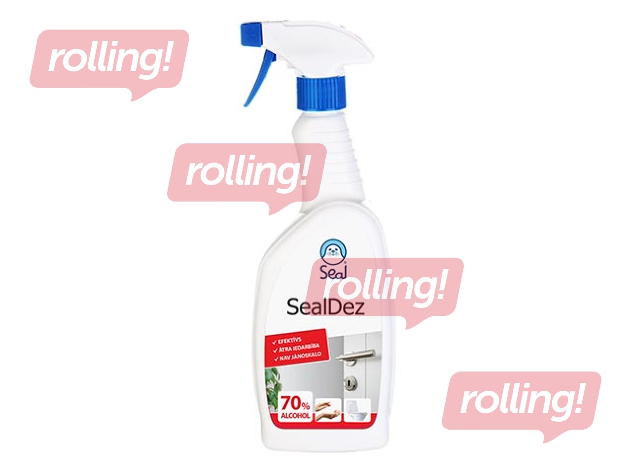Surface and hand disinfectant with spray SealDez, 750 ml