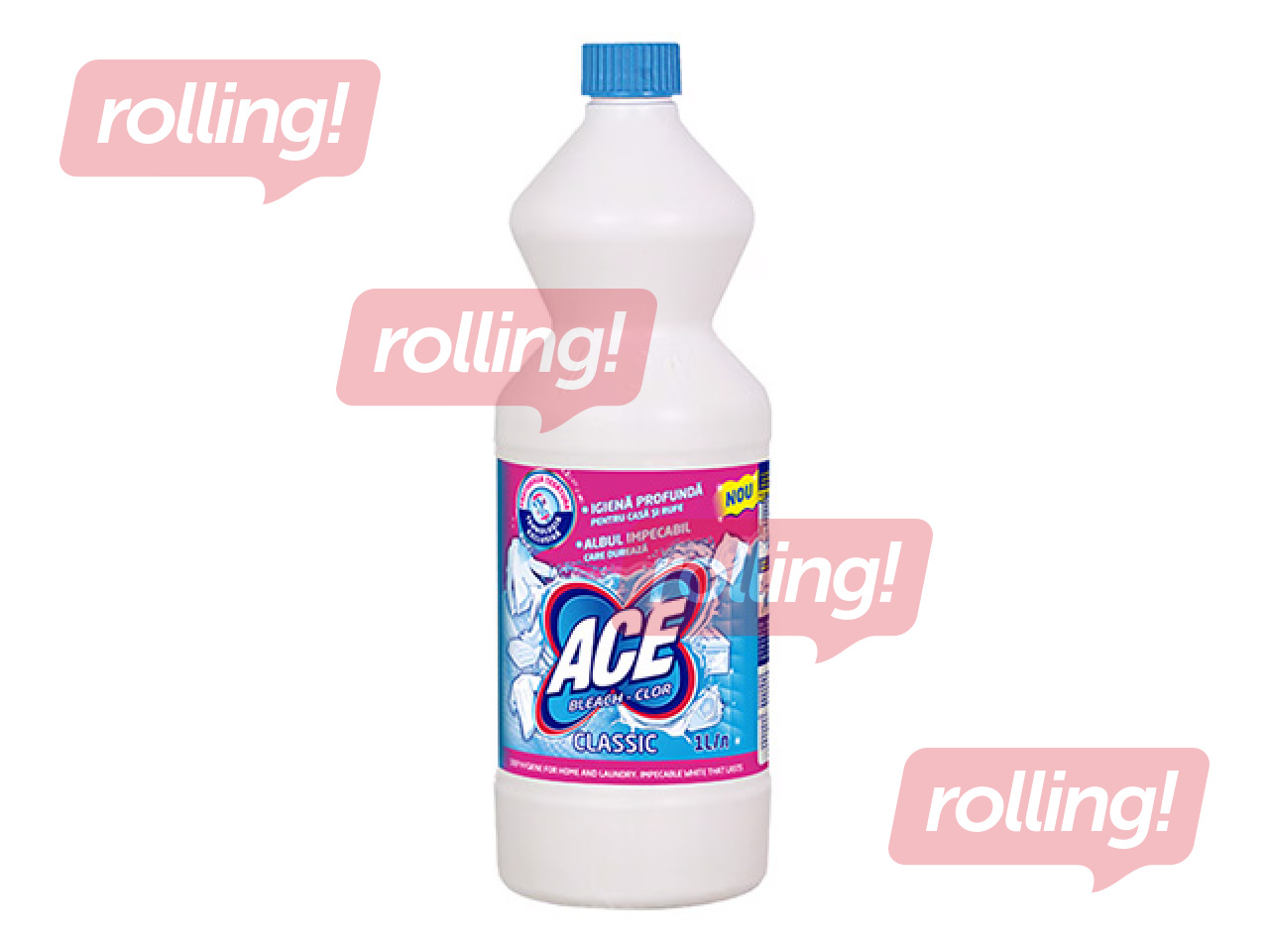 Pesu- ja desinfitseerimisvahend ACE Regular, 1l