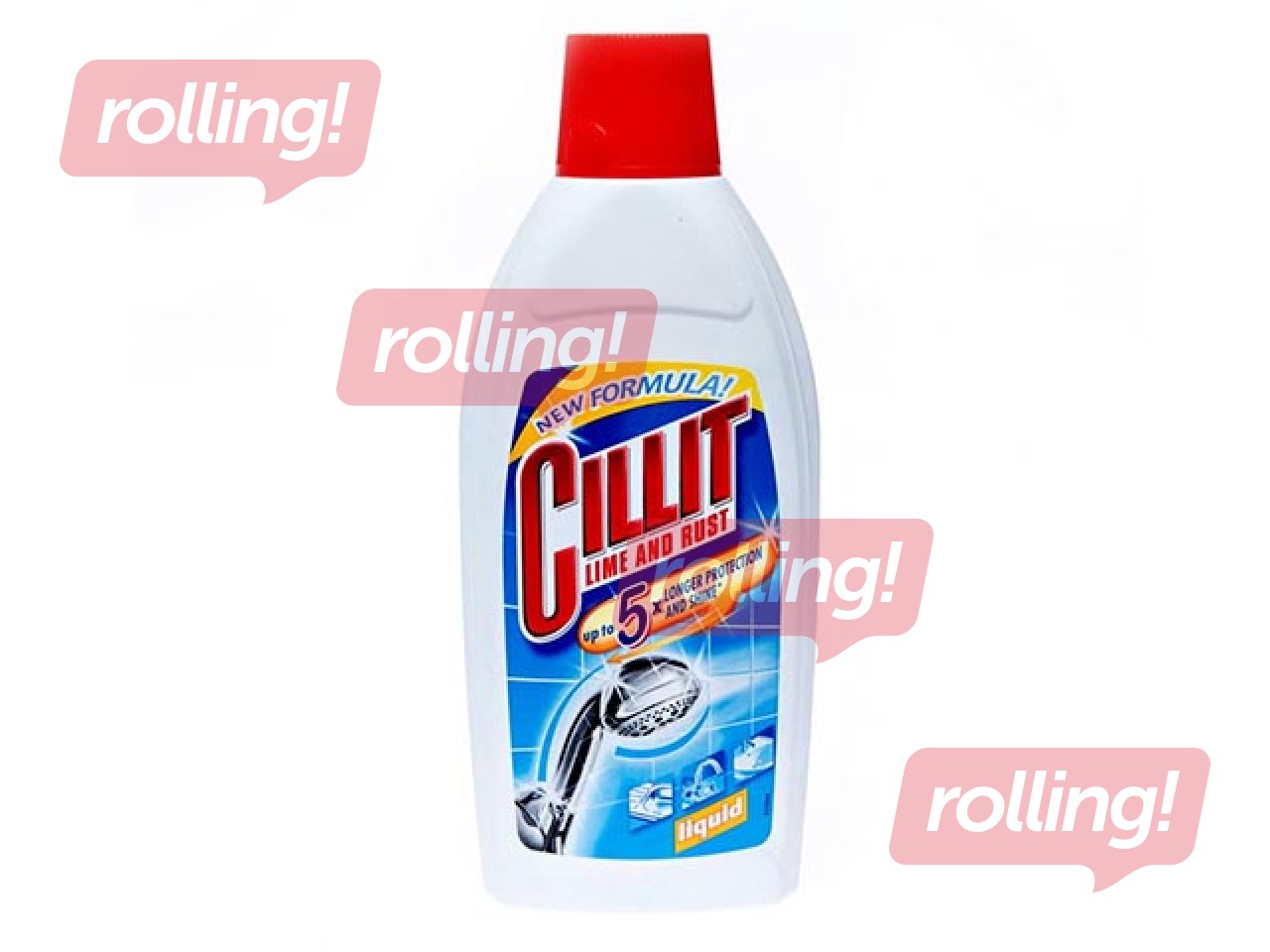 Roostevaba terase puhastamiseks CILLIT LIME & RUST, 450ml