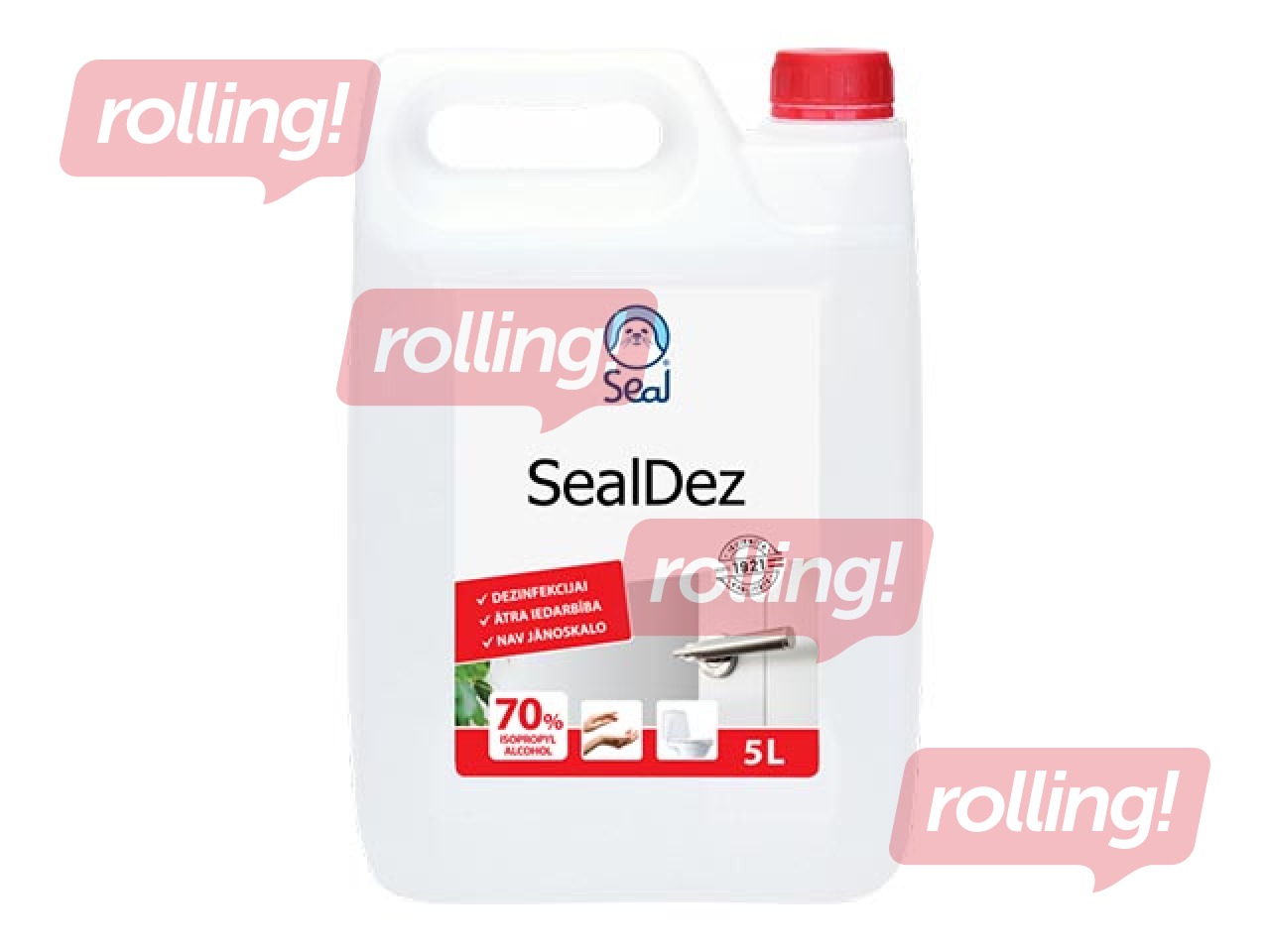 Vahend pindade ja käte desinfitseerimiseks SealDez, 5l