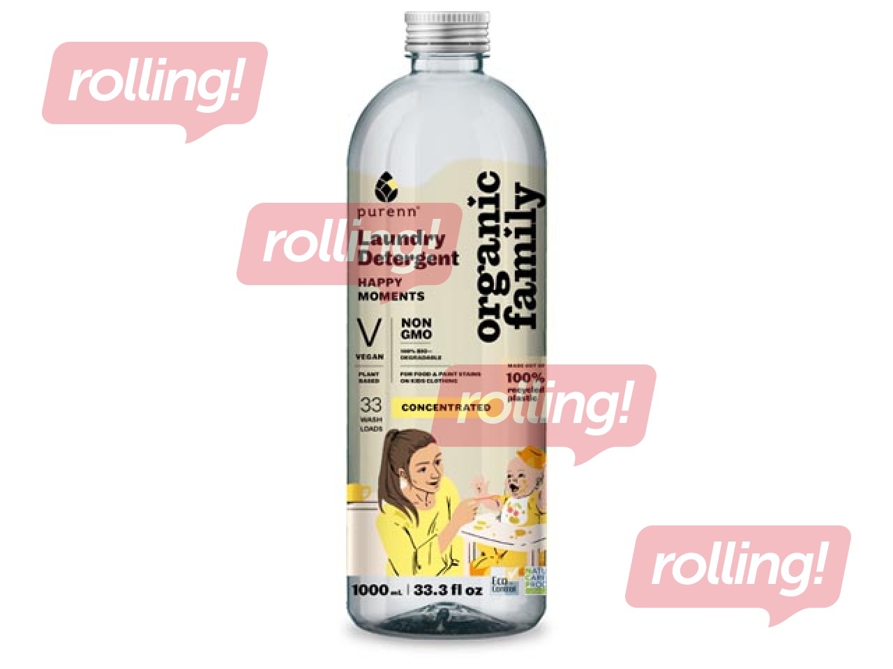 Pesupesemisvahend kummeliga Purenn, 1 l