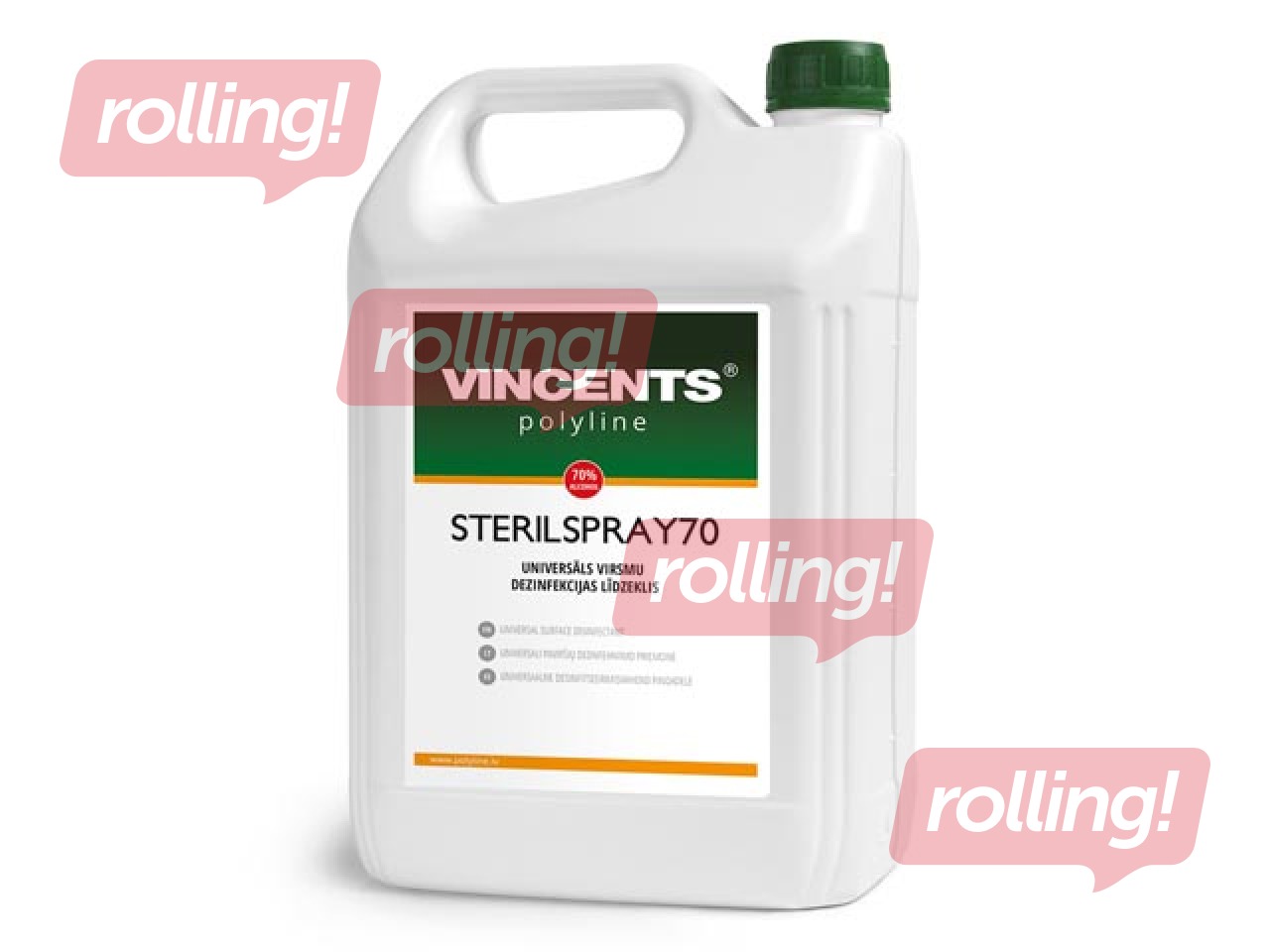 Universaalne pindade desinfitseerimis vahend Sterilspray 70, 5L