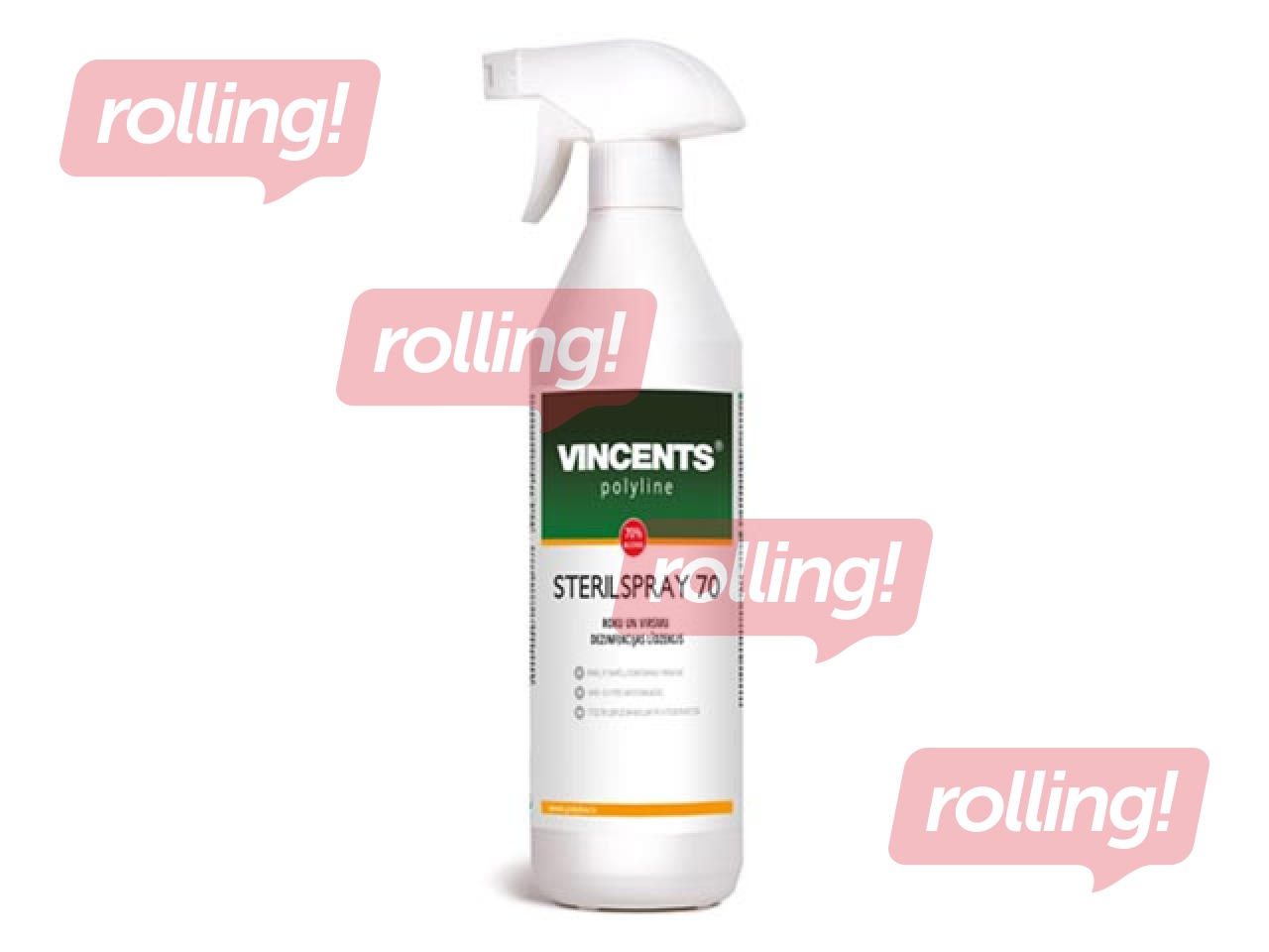 Universaalne käte ja pindade desovahend Sterilspray 70, 1L
