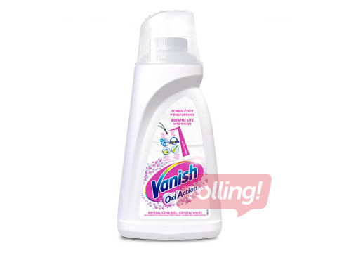 Пятновыводитель для белого белья Vanish Oxi Action White, гель, 1л