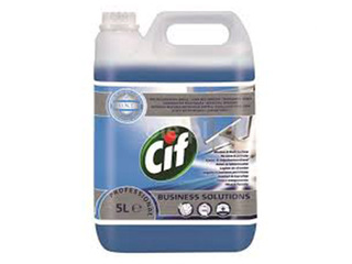 Stiklu un virsmu tīrīšanas līdzeklis Cif Professional Windows & MultiSurface, 5l
