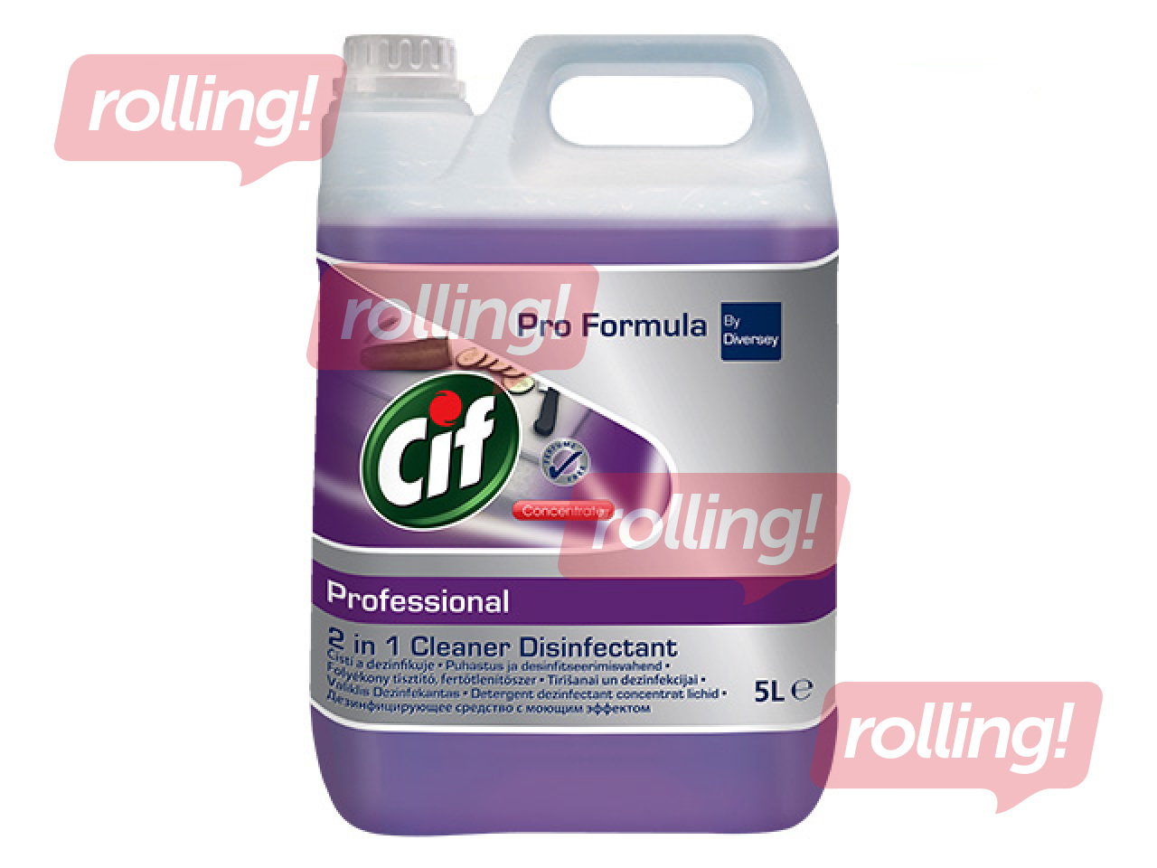 Pindade puhastamine ja desinfitseerimisvahend Cif Professional Safeguard, 5 L
