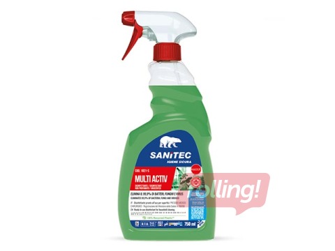 Dezinfekcijas līdzeklis Sanitec Multi Activ, virsmām, 750ml