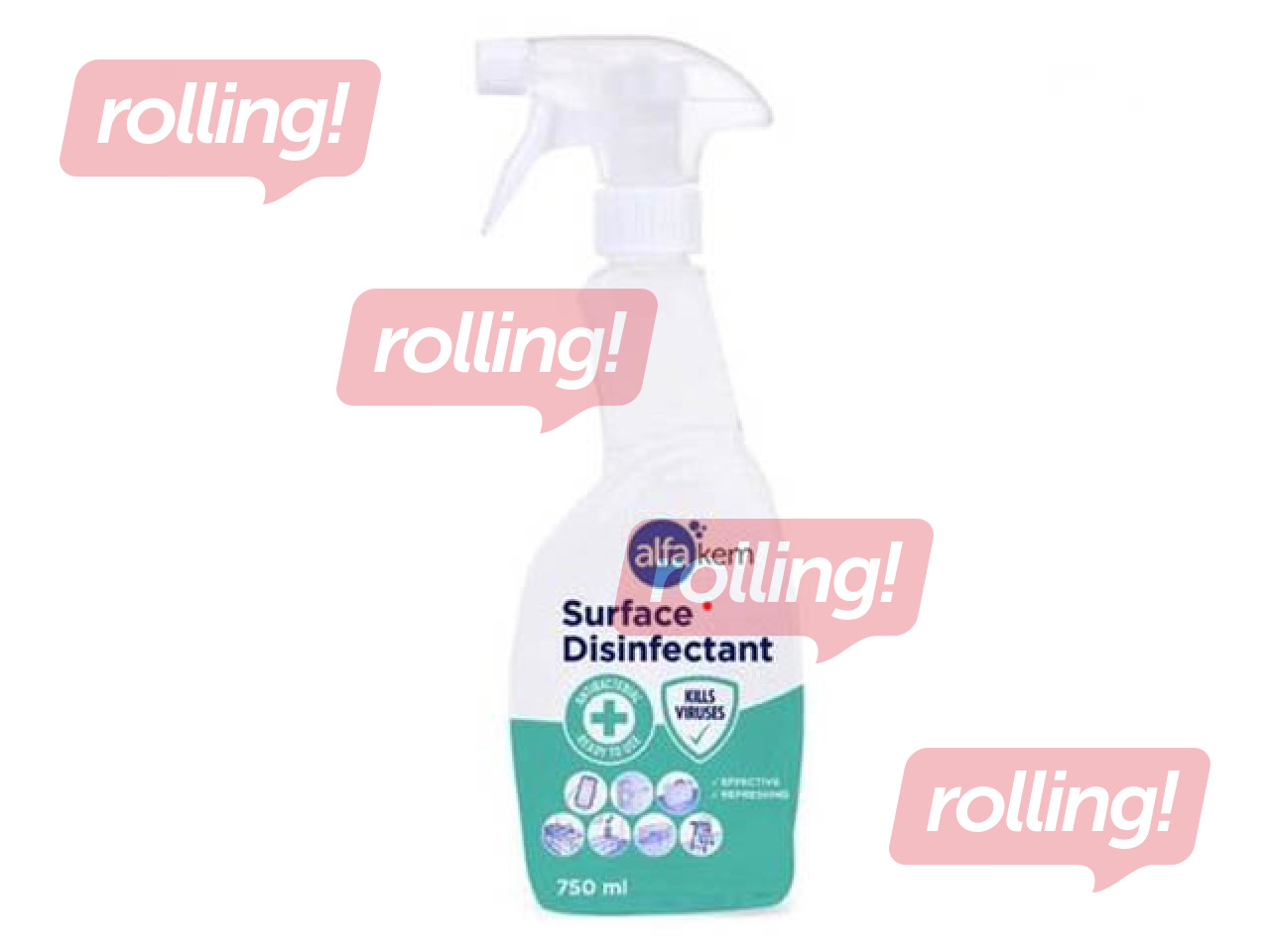 Surface disinfectant AlfaKem, 750ml