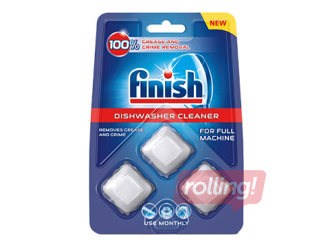Nõudepesumasina tabletid Finish, 3x17g