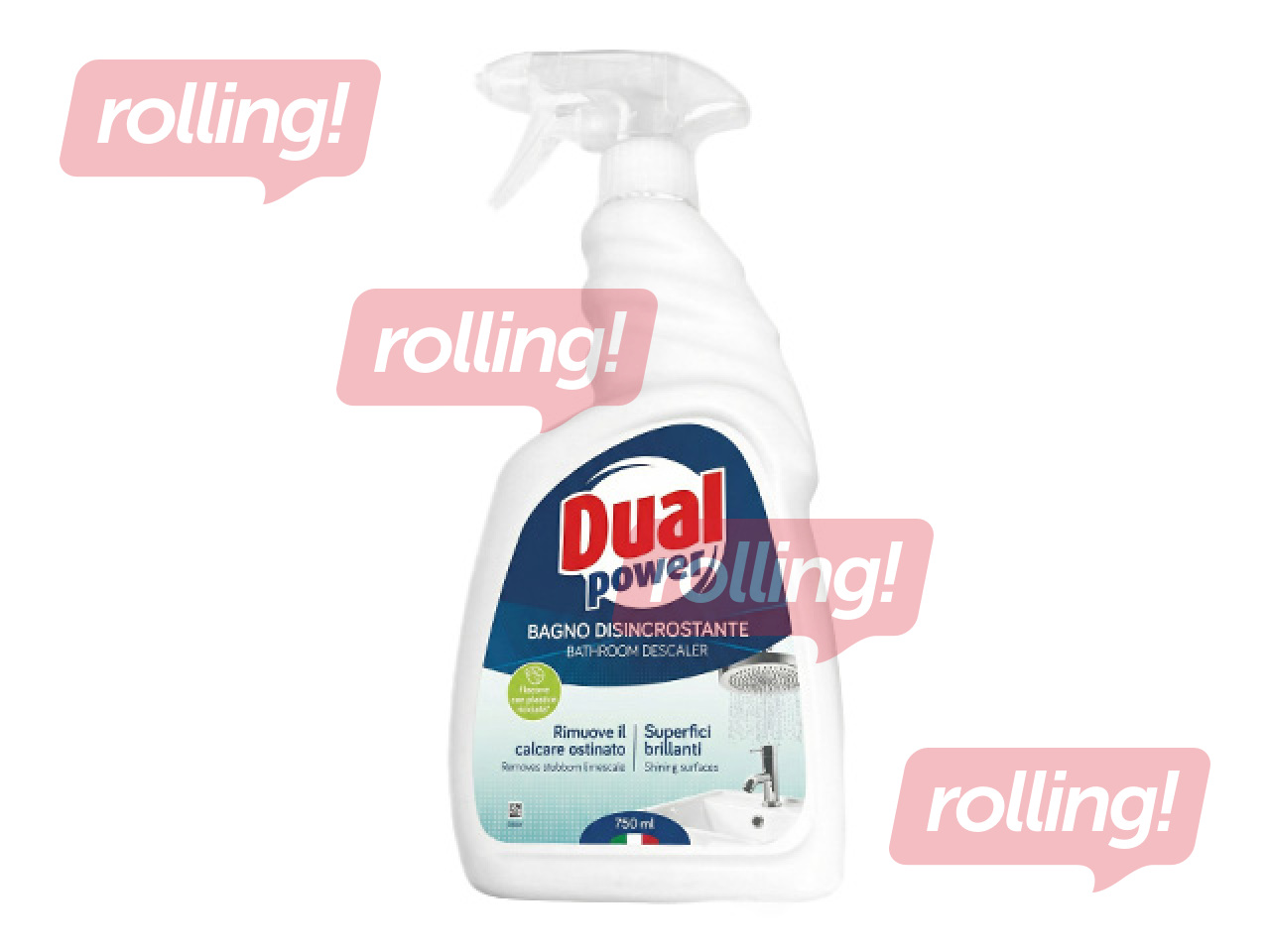 Katlakivieemaldusvahend vannitoa jaoks Dual Power, 750ml