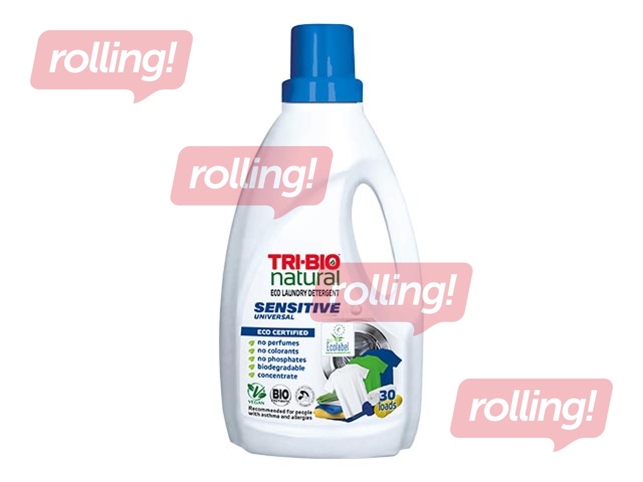 Universaalne pesuvahend Sensitive Tri-Bio, 1,42 l