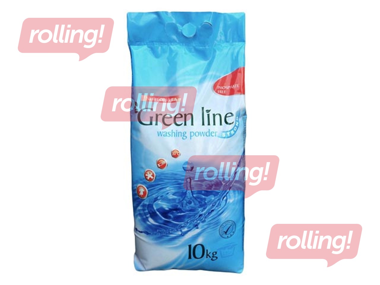 Washing powder Green Line STRONG 10 kg