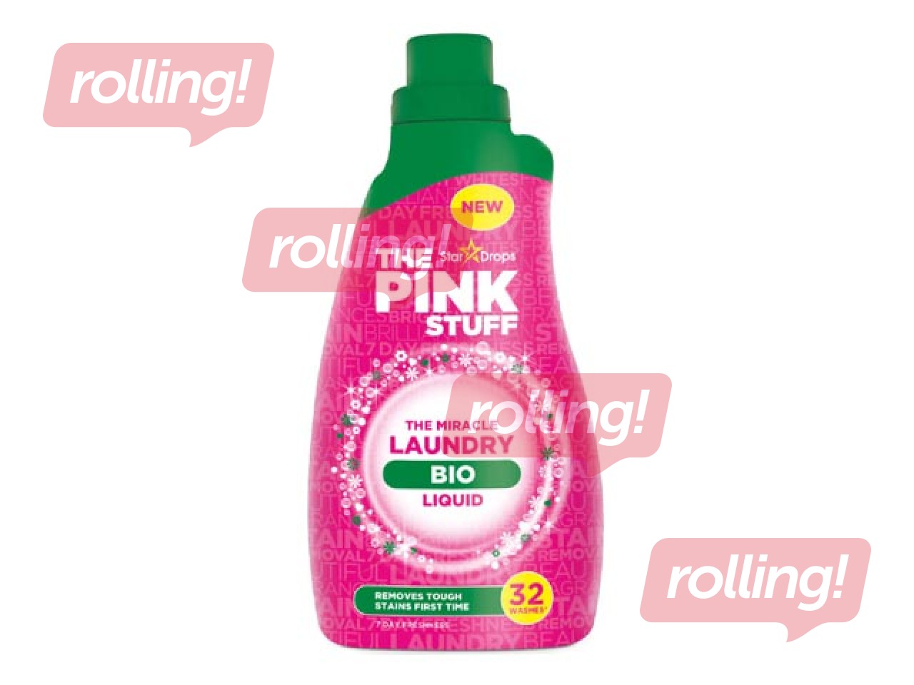 Pesuaine The Pink Stuff Bio, 960 ml
