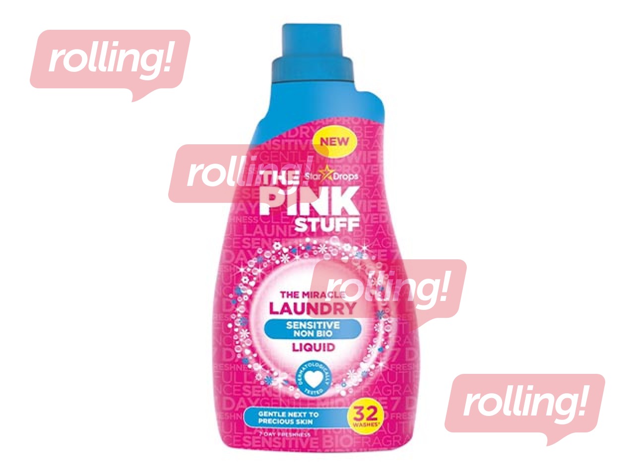 Pesuvahend tundlikule nahale The Pink Stuff, 960 ml