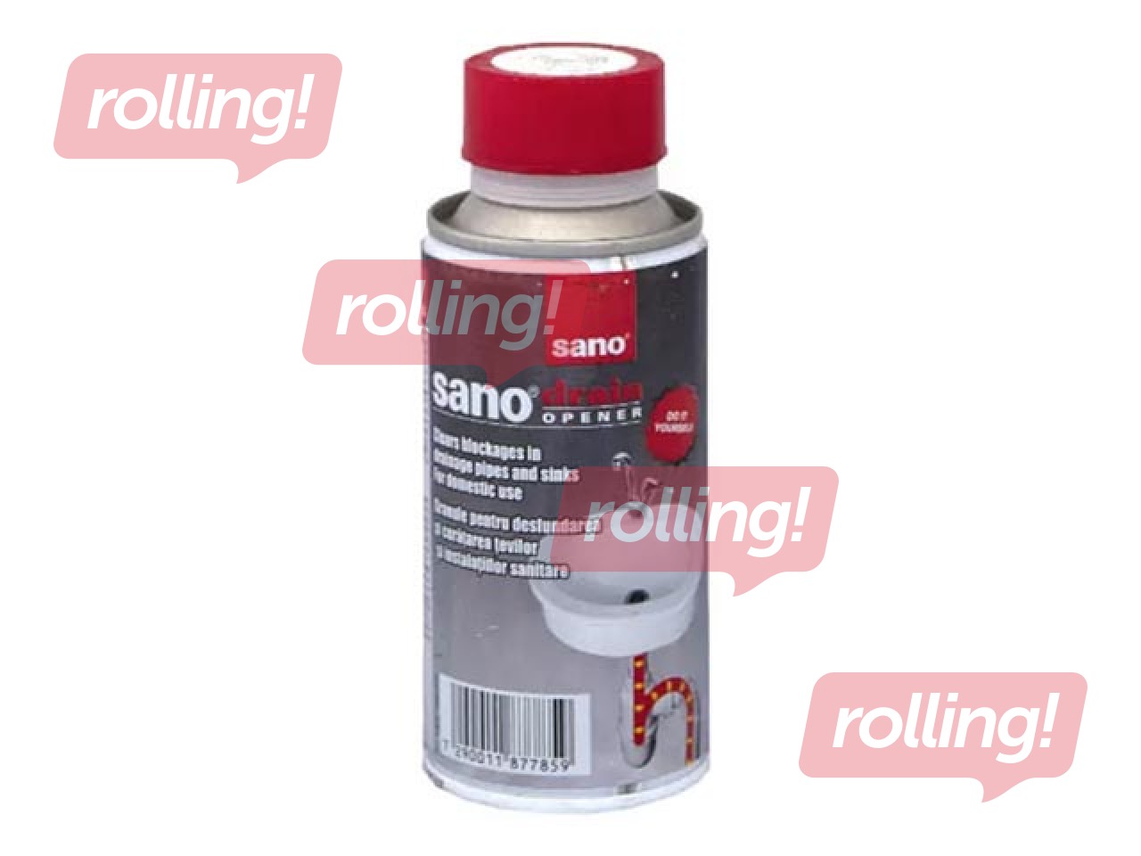 Kanalisatsioonitorude puhastusvahend Sano Sanodrain,200g