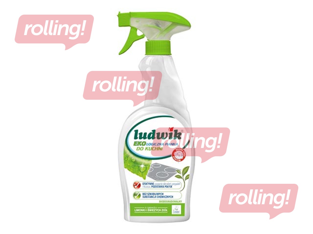 Virtuves tīrīšanas putas, Ludwik eco, 750ml