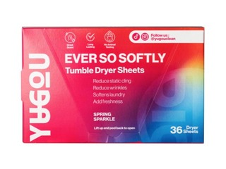 Scented/softening tumble dryer sheets, Spring sparkle YuGou, 36 pcs