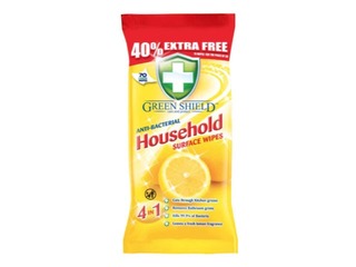 Universaalsed pinnapuhastuslapid, Green Shield Household, 70 tk.