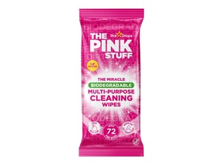 Wet wipes for cleaning, multifunctional, The Pink Stuff, 72 pcs.
