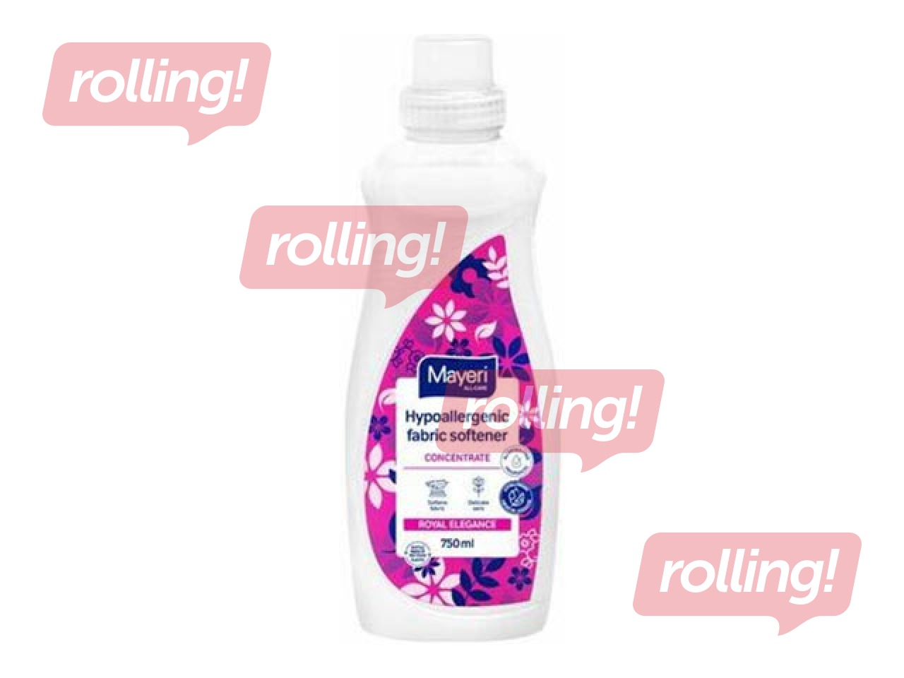 Fabric softener, hypoallergenic, Royal Elegance, Mayeri, 0.75L