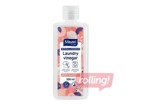 Laundry vinegar Mayeri, Sweet grapefruit, hypoallergenic, 500ml