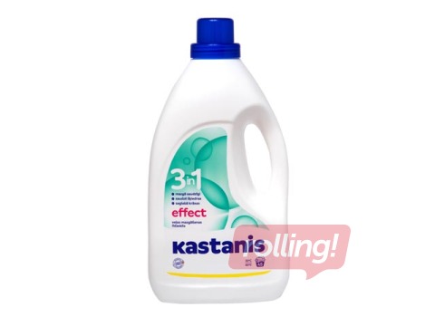 Vedelikpesuvahend Kastanis, 3in1 Effekt, universaalne, 1.8l