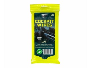Wet wipes T-Way, New Car, Matt, for car dashboard care, 25 pcs.
