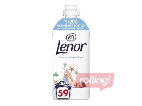 Fabric softener Lenor, Sensitive Cotton Fresh, 1.239l