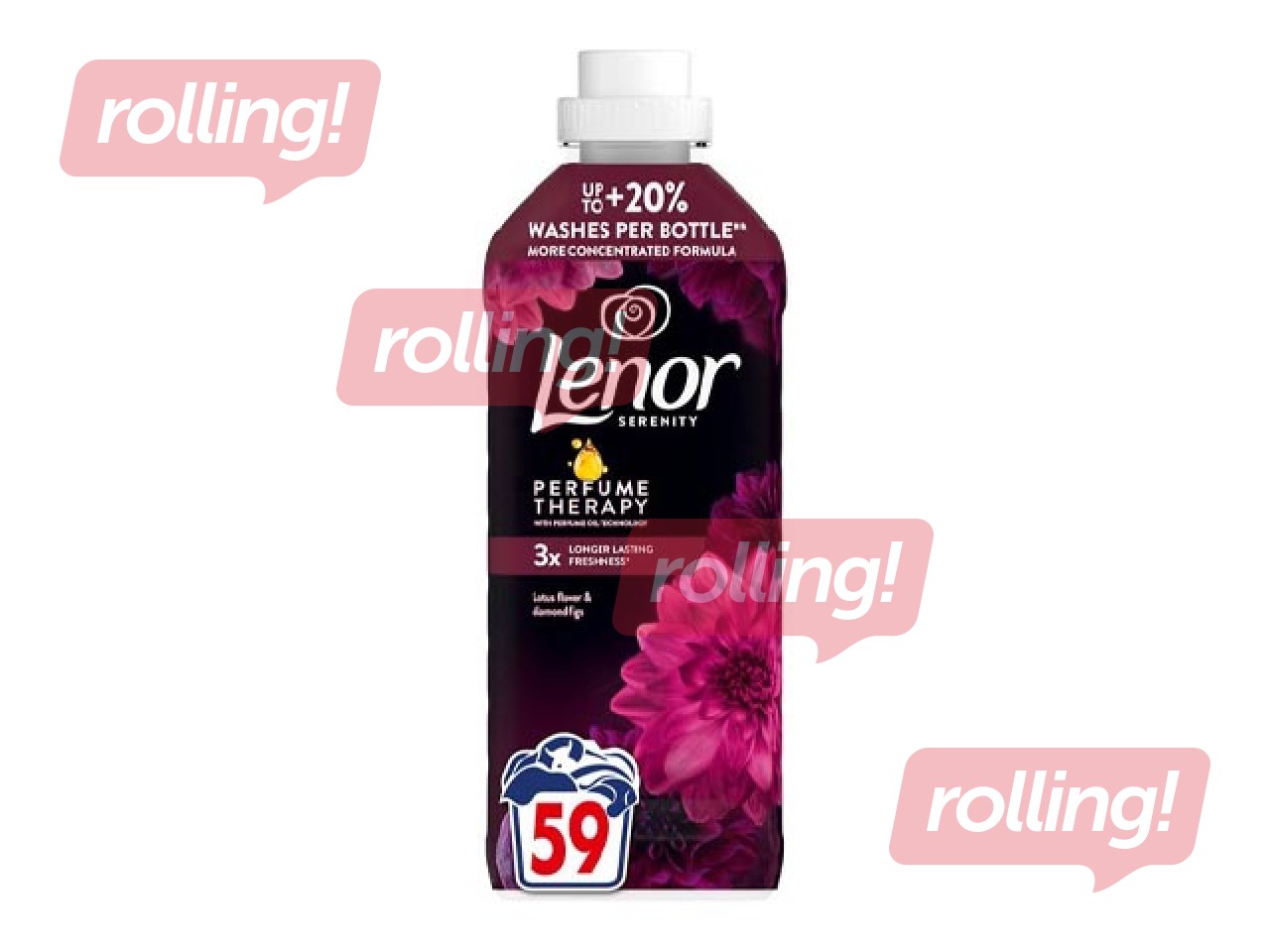 Fabric softener Lenor, Lotus Flower & Diamond Figs, 1.239l