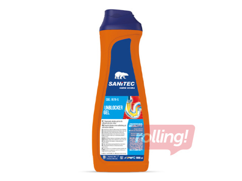 Kanalisatsioonitorude puhastusvahend Sanitec, Unblocker Gel, 900ml