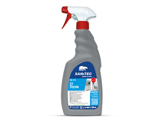 Полироль для нержавеющей стали Sanitec, S7, SteelPro, 500мл