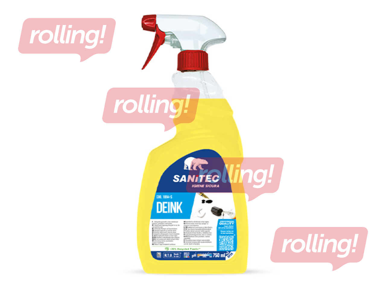 Graffiti ja tindi eemaldaja Sanitec, Deink, 750ml