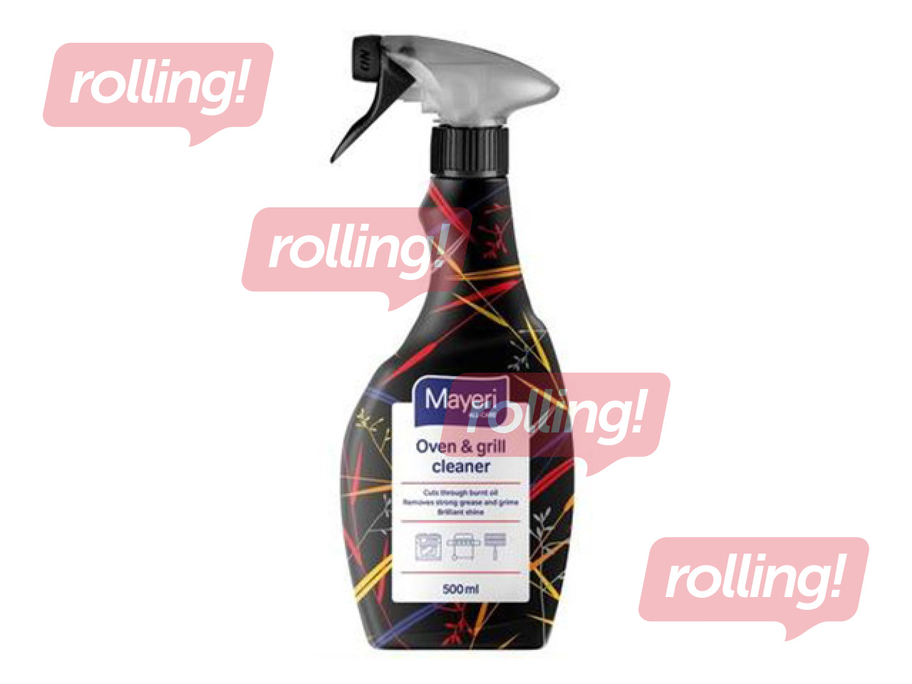 Tīrīšanas līdzeklis grilam un krāsnīm Mayeri, All-Care, 500ml