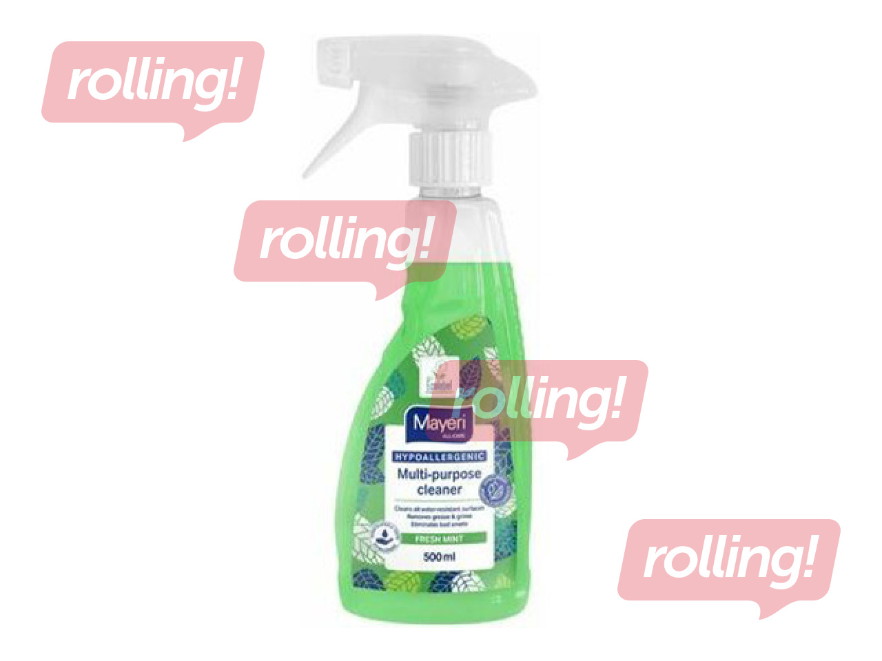 Universaalne puhastusvahend Mayeri, Fresh Mint, hüpoallergeenne, 500ml