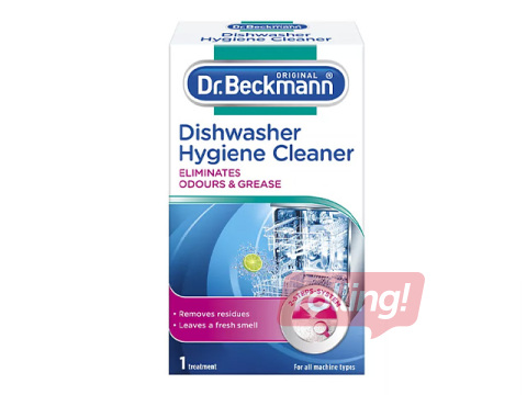 Nõudepesumasina puhastuspulber Dr.Beckmann, lapiga, 75g