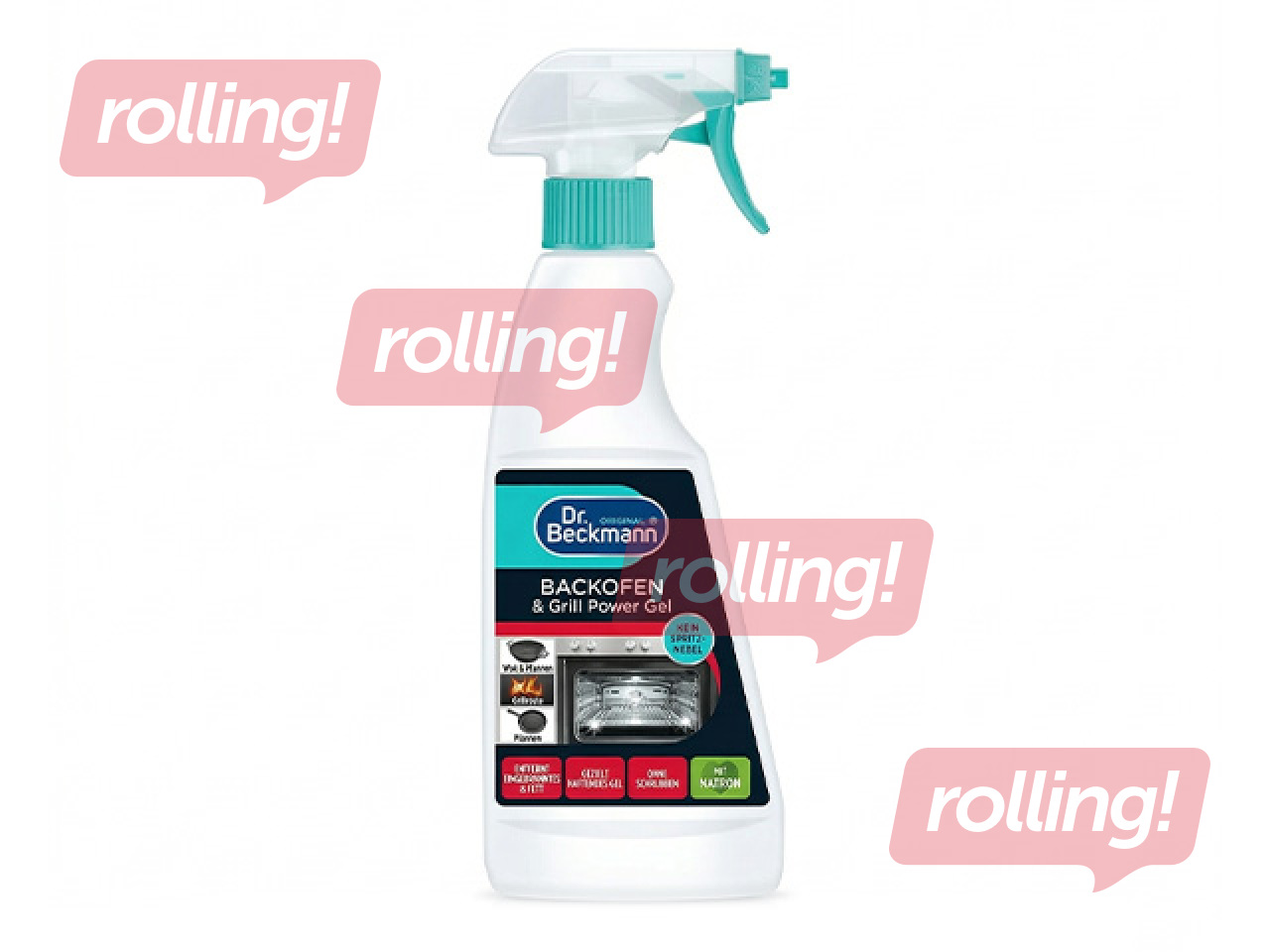 Ahju ja grillipuhastusvahend Dr.Beckmann, pihustiga, 375ml
