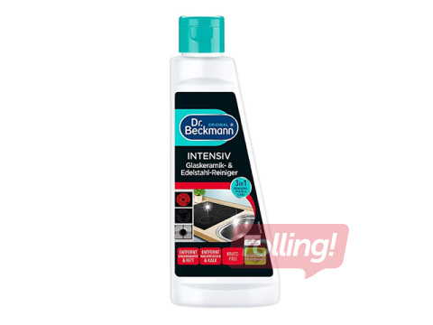 Интенсивный чистящий крем Dr.Beckmann, для плит и поверхностей из нержавеющей стали, 250мл