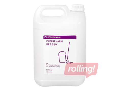 Pindade desinfitseerimis- ja pesuvahend Chemipharm Des New, kontsentraat, 5l