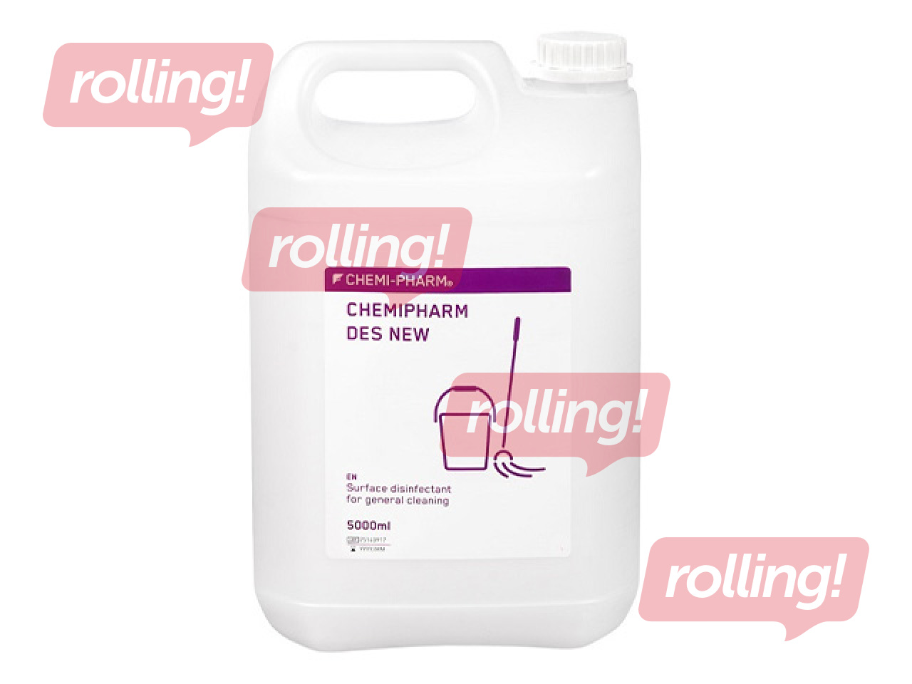 Pindade desinfitseerimis- ja pesuvahend Chemipharm Des New, kontsentraat, 5l