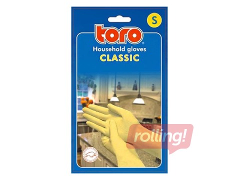 Gumijas cimdi Toro Classic, latekss, S izmērs