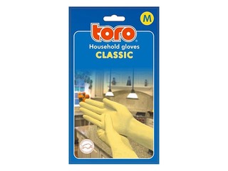 Pезиновые перчатки TORO, M размер