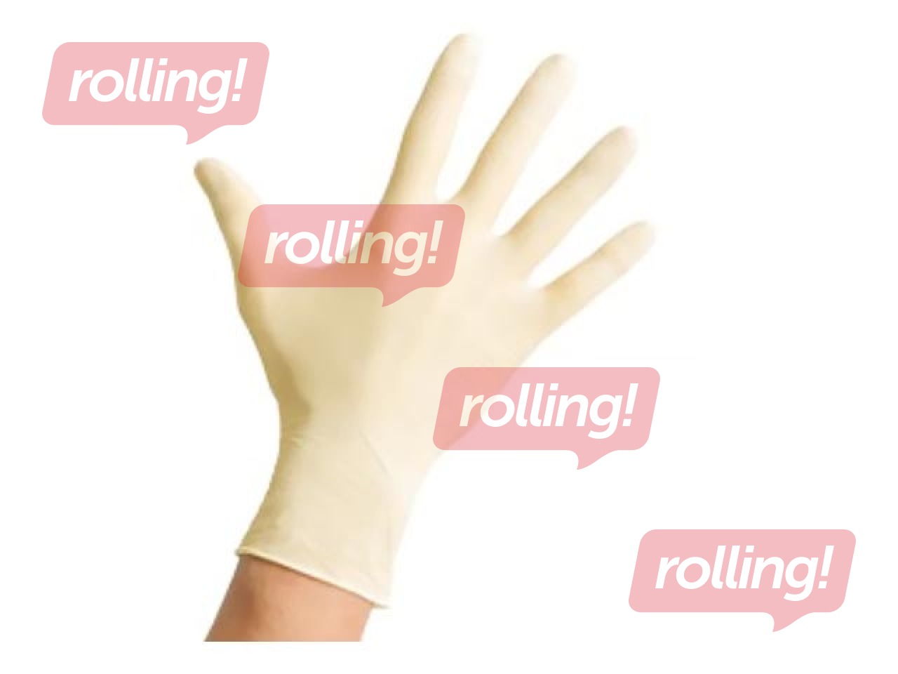 Pulbrivabad latekskindad MaiMed- Soft PF XS, valge, 100 tk.