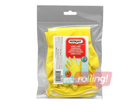 Резиновые перчатки Merkant, размер M