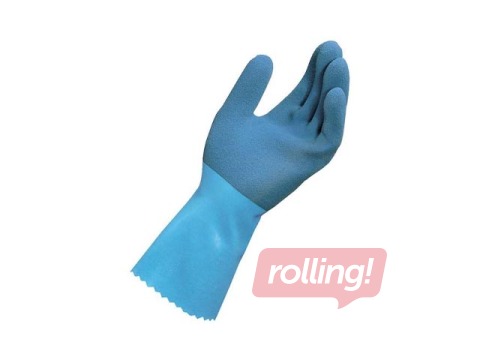 Gloves Mapa Jersette, latex, L, 1 Pair